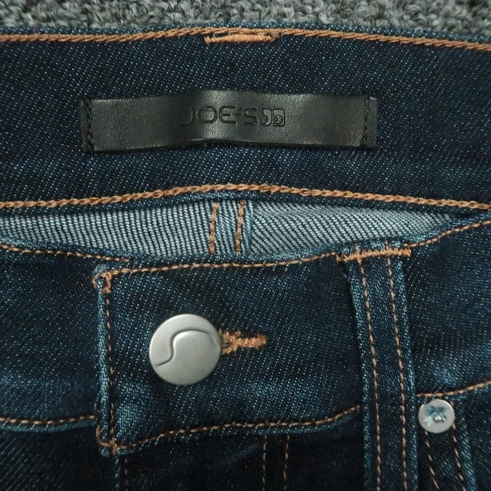 Joes Jeans Mens 29x34 Blue The Brixton Straight Narrow Kinetic Soft Denim NWT‎